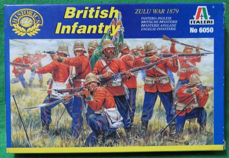 **Italeri**Model kit**British Infantry - Zulu War 1979**Vintage**1/72**