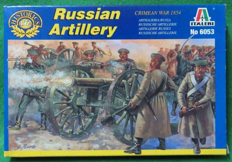 **Italeri**Model kit**Russian Artillery (Crimean War 1854) (42 Parts)**Vintage** Scale 1/72**