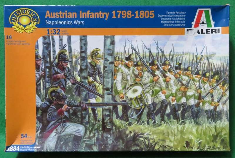 **Italeri**Model kit**Austrian Infantry 1798-1805 - Napoleonics Wars (16 Parts)**Vintage**1/32**