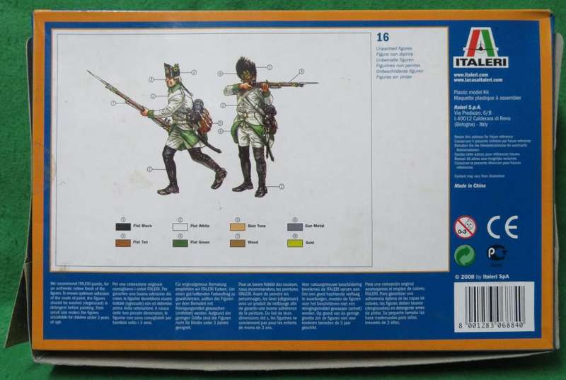 **Italeri**Model kit**Austrian Infantry 1798-1805 - Napoleonics Wars (16 Parts)**Vintage**1/32**
