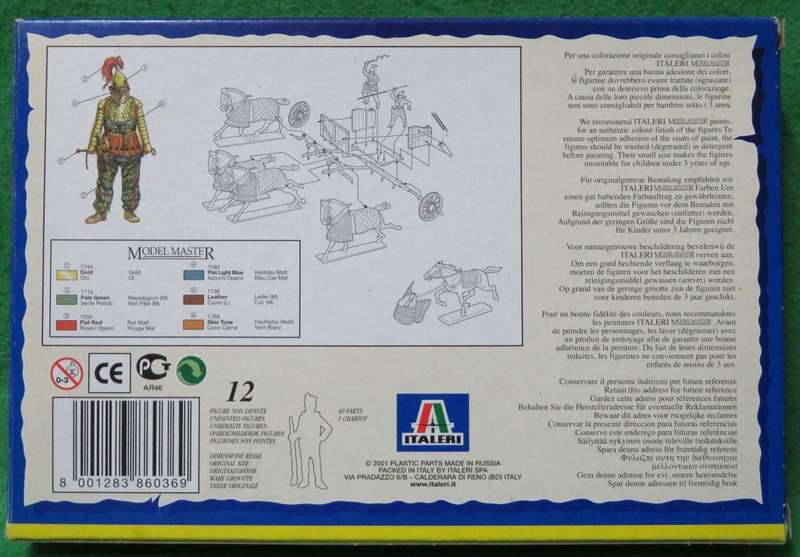 **Italeri*Model kit**Persian Cavalry & Chariot (40 Parts/1 Chariot)**V th - IV th BC**Scale 1/72*
