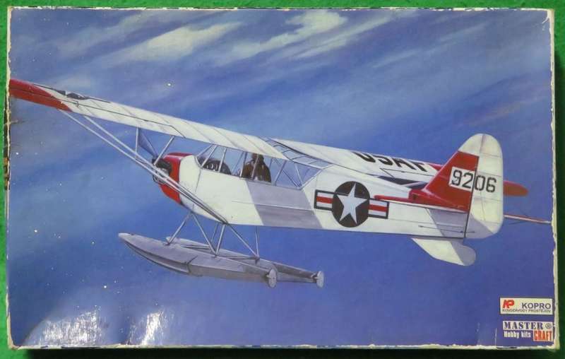 **Kopro/Mastercraft**Model kit**Piper L-4Hw/Floats**Vintage**1/72**