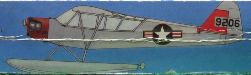**Kopro/Mastercraft**Model kit**Piper L-4Hw/Floats**Vintage**1/72**