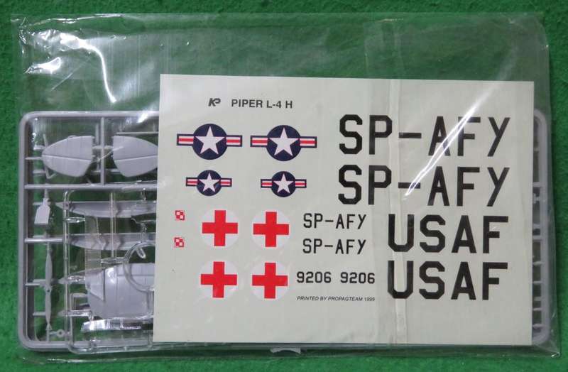 **Kopro/Mastercraft**Model kit**Piper L-4Hw/Floats**Vintage**1/72**