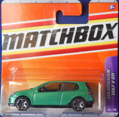 ***VOLKSWAGEN GOLF V GTI***MATCHBOX***NEW SEALED***