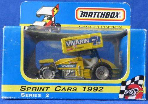 **RARE MATCHBOX**1992 SPRINT RACER**LIMITED EDITION OF 12500**DRIVER: DAVE BLANEY**BOXED**