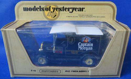 **1912 FORD MODEL T**MOY Y12**CAPTAIN MORGAN RUM**SCALE 1:35**BOXED 1978**