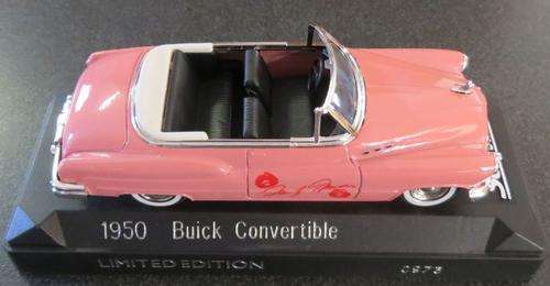 **RARE**MARILYN MONROE**1950 BUICK COVERTIBLE**SOLIDO**LTD EDITION***1/43**IN DISPLAY CASING**1994**