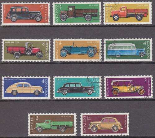***RUSSIA***THEMATIC STAMPS***VEHICLES**FINE USED**