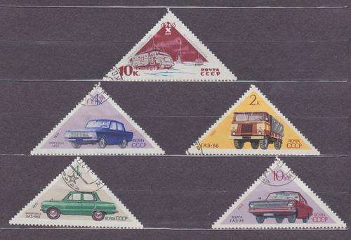 ***RUSSIA***THEMATIC STAMPS***VEHICLES**FINE USED**