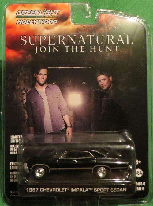**SUPERNATURAL**1967 CHEVROLET IMPALA SPORT SEDAN**GREENLIGHT**LIMITED EDITION**PACKED 2013**