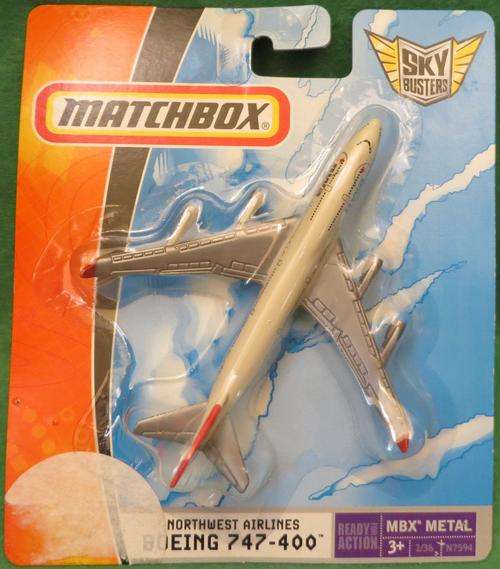 **MATCHBOX**SKY BUSTERS**BOEING 747-400**PACKED 2008**
