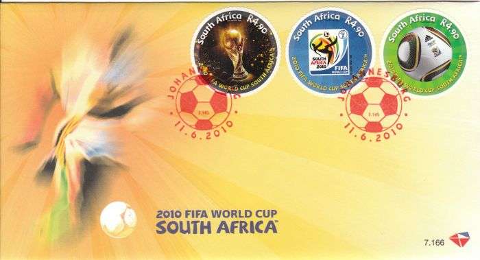 ***FDC 7.166***2010 FIFA WORLD CUP SOUTH AFRICA***