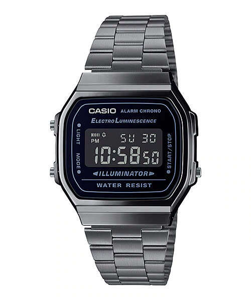 Casio Digital Alarm Vintage (A168WGG-1B)