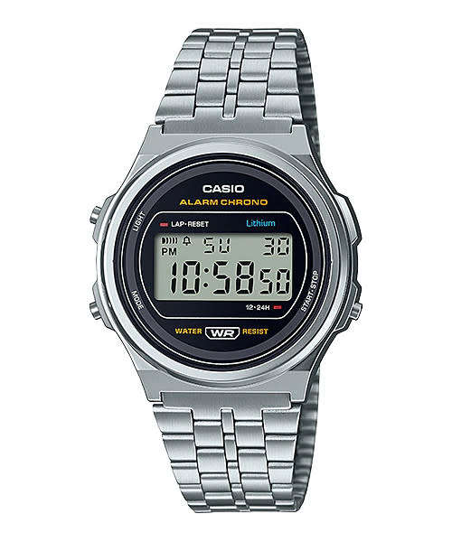 Casio Digital Alarm Vintage (A171WE-1A)