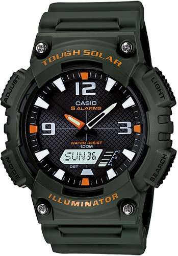 Casio Men's Solar Powered Sport Watch AQ-S810W-3AV