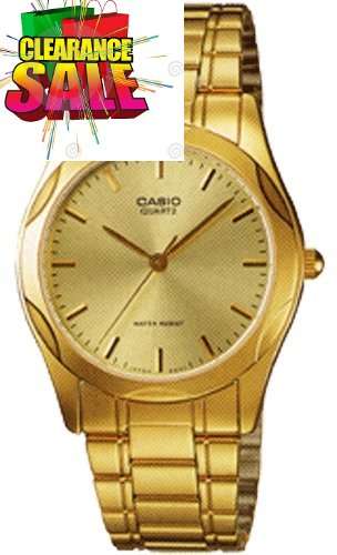 CRAZY SALE!!    Casio Mens Metal Fashion Watch MTP-1275G-9ADF