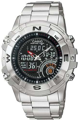 Casio Outgear Moon Phase Hunting Thermometer Watch AMW-705D-1AV