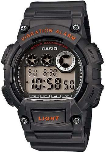Casio 10-Year Battery Digital W-735H-8A Men`s Watch
