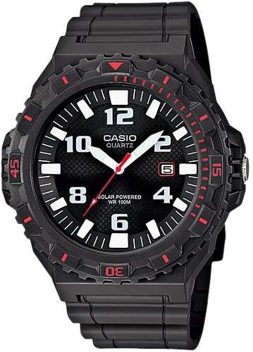 Casio Solar Powered Analog Mens Watch MRW-S300H-8B
