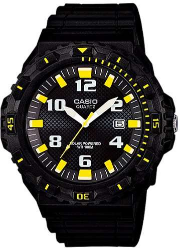 Casio Solar Powered Analog Mens Watch MRW-S300H-1B3