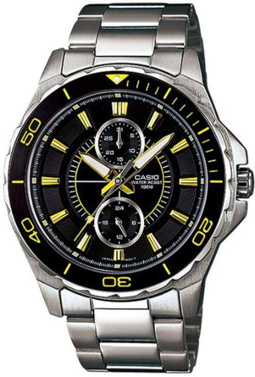 Casio Analog Mens Watch MTD-1077D-1A2