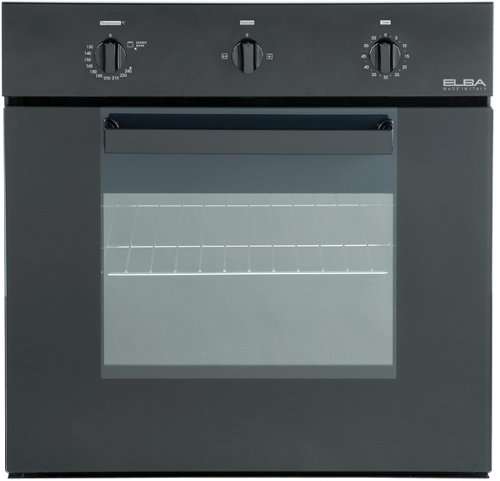 Elba 600 GAS OVEN BLACK - 510-711BK
