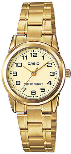 Casio Analog Ladies Watch (LTP-V001G-9B)
