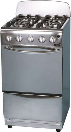 Totai S/S 4 Burner Gas Stove + Electric Oven (T300SE)
