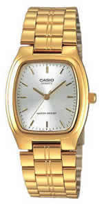 GENTS GOLD ANALOG WATCH MTP-1169N-7A