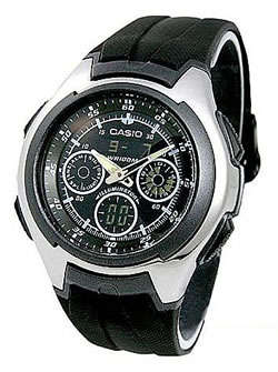 Casio Casual Sports Digital Men's Watch  AQ-163W-1B1V