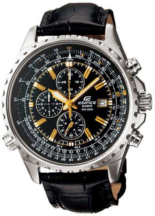 CASIO EDIFICE CHRONOGRAPH MENS WATCH --EF-527L-1A--