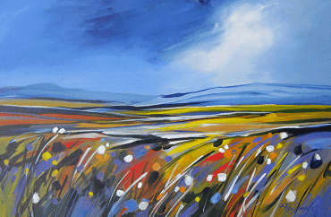 LARGE Original Namakwaland landscape by Elise Wessels (1200 x 800)!!