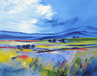 "Fields of Lavender" by Elise Wessels (760 x 610)!!