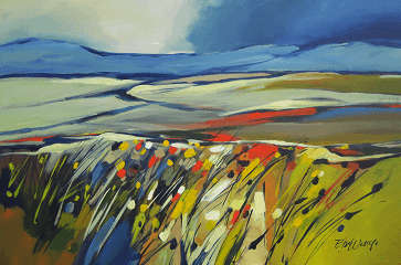Namakwaland - Original painting by Elise Wessels (LARGE 1500 x 1000)!!