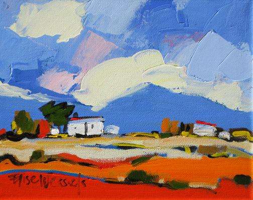 Cape landscape 1 (Palette knife)