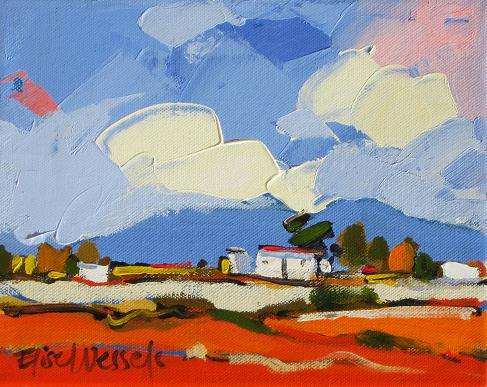 Cape landscape 2 (Palette knife)