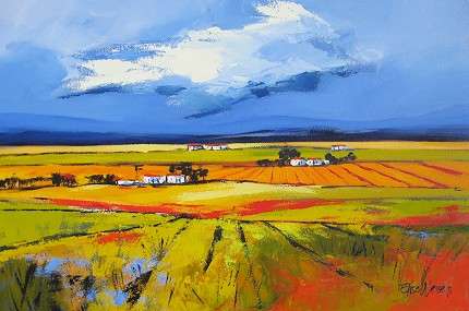 Uitsig - Palette knife (Large painting 1200 x 800)!!