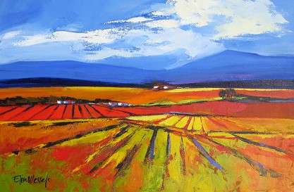 Swartland - Palette knife (Large Painting 1200 x 800)!!