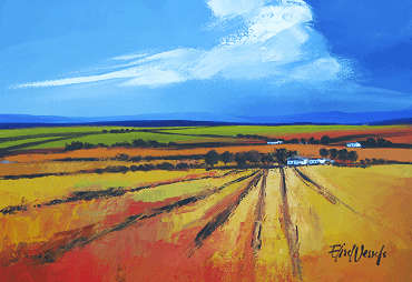 Original Landscape by Elise Wessels with Palette knife (1000 x 700)!!