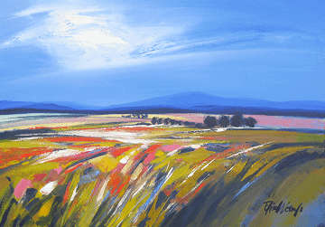 Original Landscape by Elise Wessels with Palette knife (1000 x 700)!!