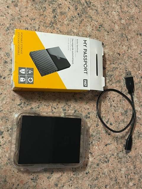 WD My Passport 4TB