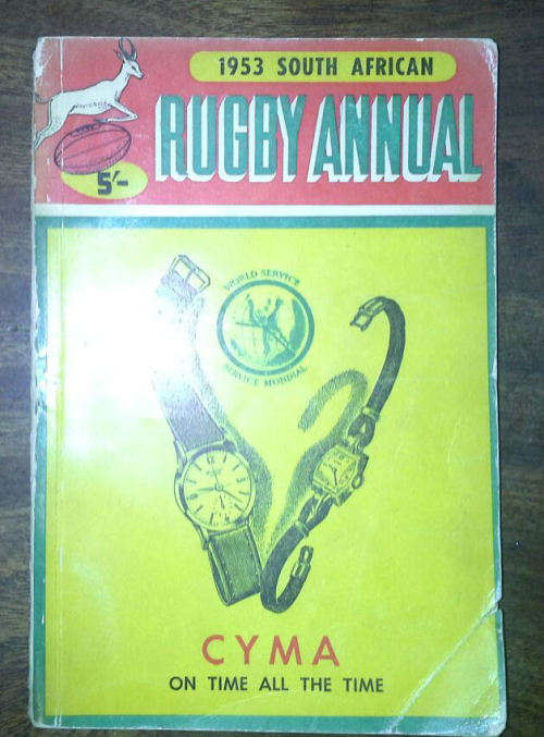 The South African Rugby Annual 1953 (Fourth Edition)