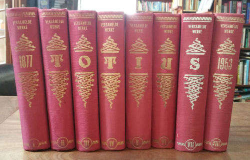 Versamelde Werke Van J.D. Du Toit [Totius]. 8 Volumes - Complete Set