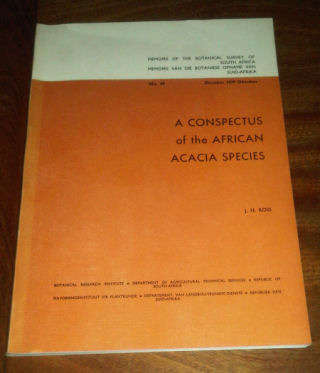 Memoirs of the Botanical Survey of South Africa 44. A Conspectus of the African Acacia Species