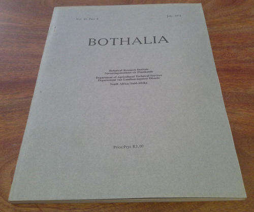Bothalia. Vol. 10, Part 4