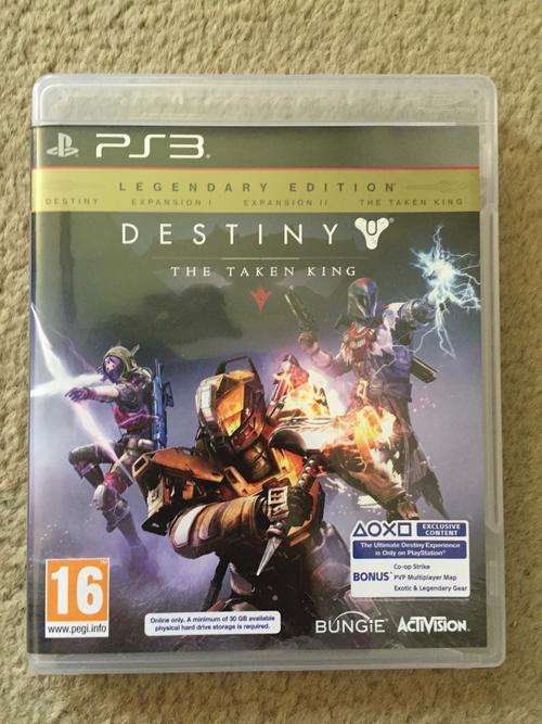 PS3 Game - Destiny, The Taken King (Legendary Edition)
