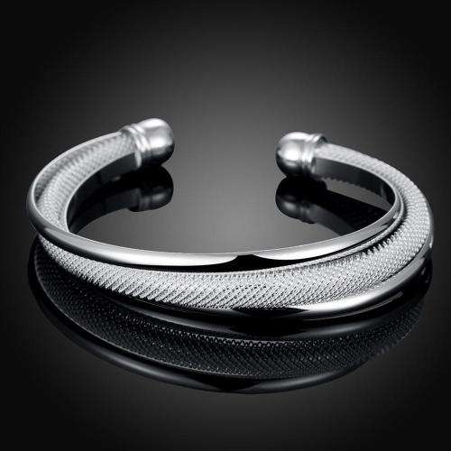 *Local Stock* New 925 Sterling silver filled Stamped Twist style Bangle