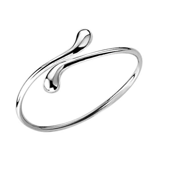 New 925 Silver Stamped Bangle fashion style