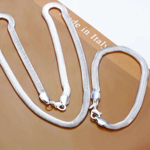 *R350* Local stock, New 925 sterling silver 4mm Snake Necklace, Option to add Matching bracelet.